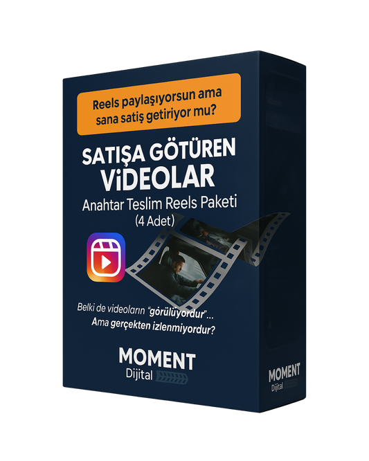 Satışa Götüren Videolar: Anahtar Teslim Reels Paketi (4 Adet)