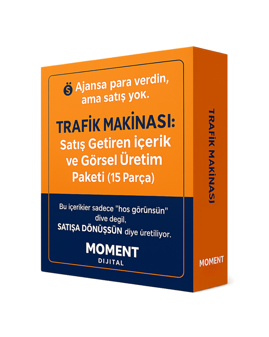 💰 Trafik Makinası: Satış Getiren İçerik ve Görsel Üretim Paketi (15 Parça)